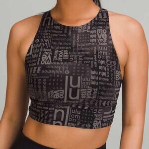 Lululemon Energy High-Neck Longline Bra